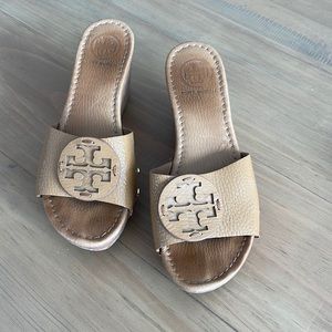 Tory Burch wedge slides